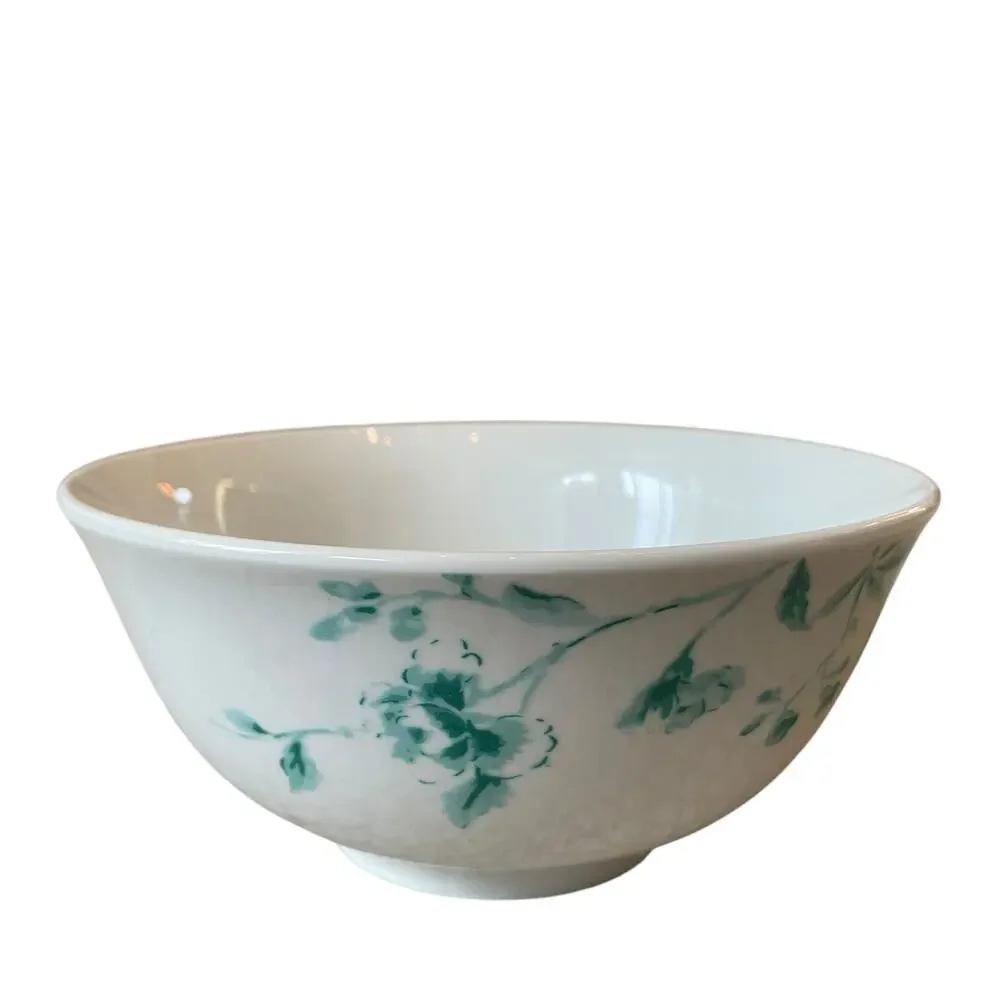 Martha Stewart Chinoserie  Porcelain Cereal Bowls 6